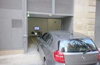 Aparcamiento Robotizado. Plaza Mariano Benlliure 8.